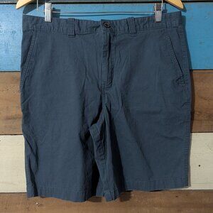 Magellan Outdoors Men's Shorts Size 32W Blue Cotton Casual Slash Pocket F